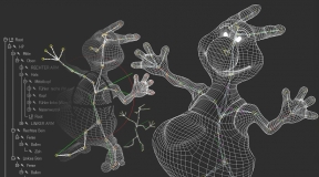 3D-Charakter (Drahtgitter)